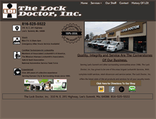 Tablet Screenshot of lockdoctorls.com